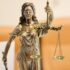 Detailed image of Lady Justice statue, symbolizing fairness and impartiality.